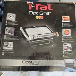 T-fal GC7 Opti-Grill Indoor Electric Grill Auto Sensor OptiGrill