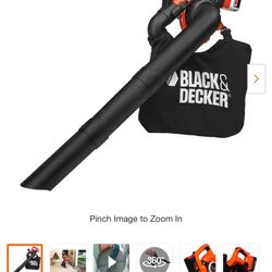Black & Decker Leaf Blower/vaccum