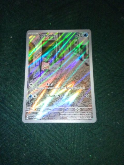 Pokemon Slowpoke 204/198