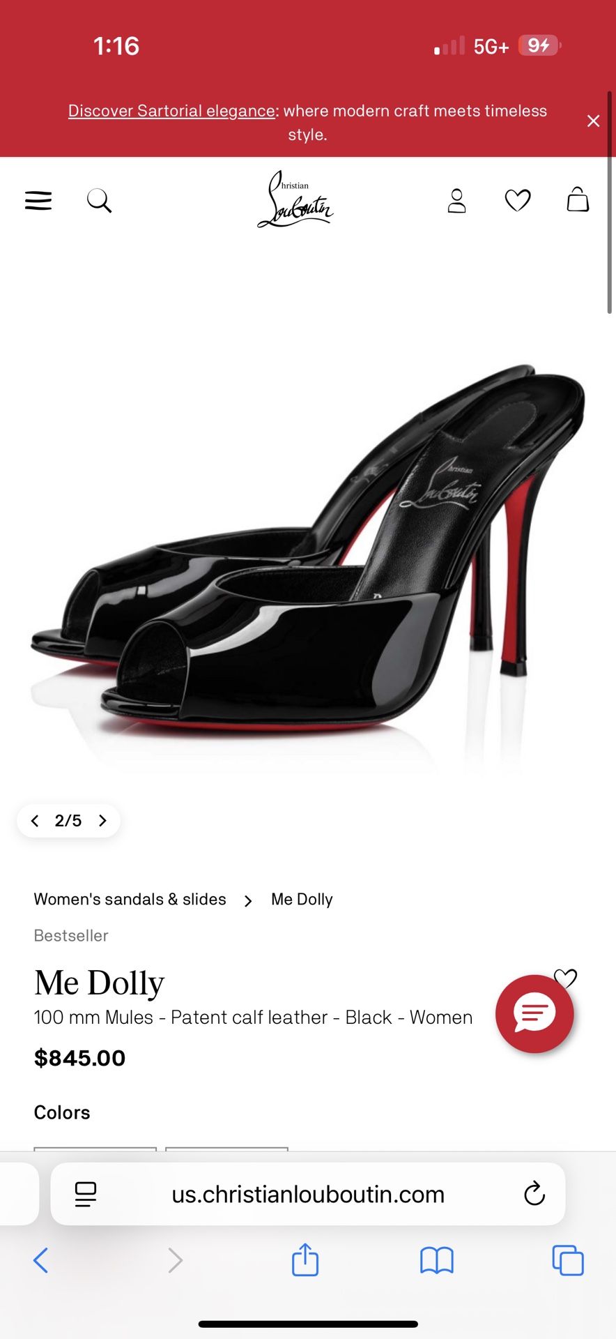 Christian Louboutin Me Dolly Heels