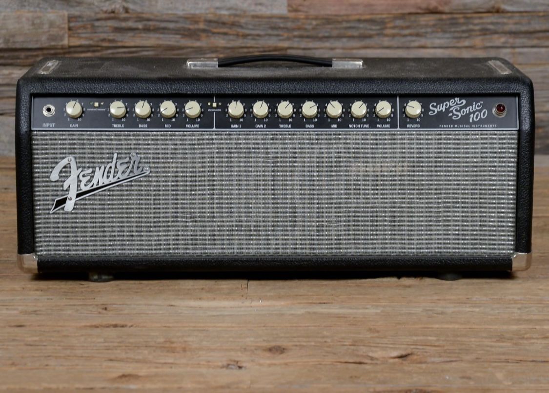 FENDER SUPER SONIC 100 Watt Guitar Amp Head