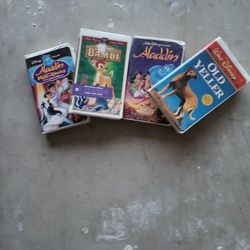 Vhs Disney Movies 