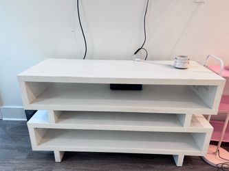 White TV Stand
