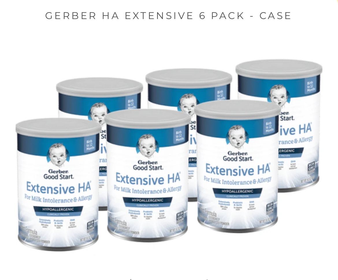 Gerber Extensive HA Formula (6 Cans Unopened Box)