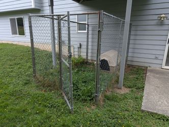 Dog pen or chicken coop fence