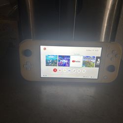 Yellow Nintendo Switch Lite