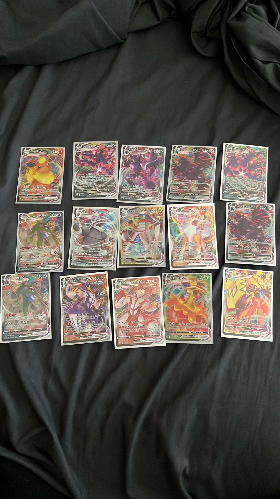 Assorted Vmax Cards