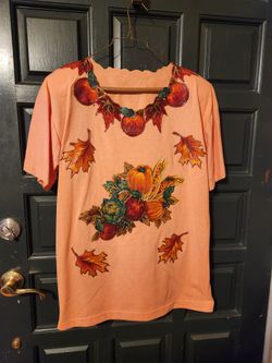 Ladies Fall 2 piece outfit.  Size Lg