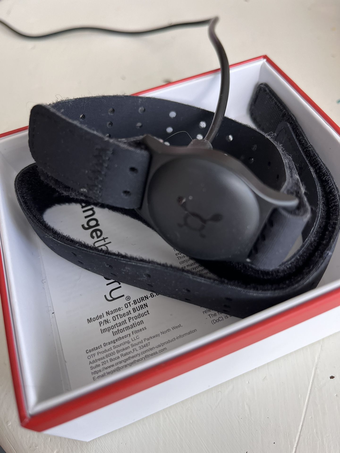 Orange Theory Heart Rate Monitor