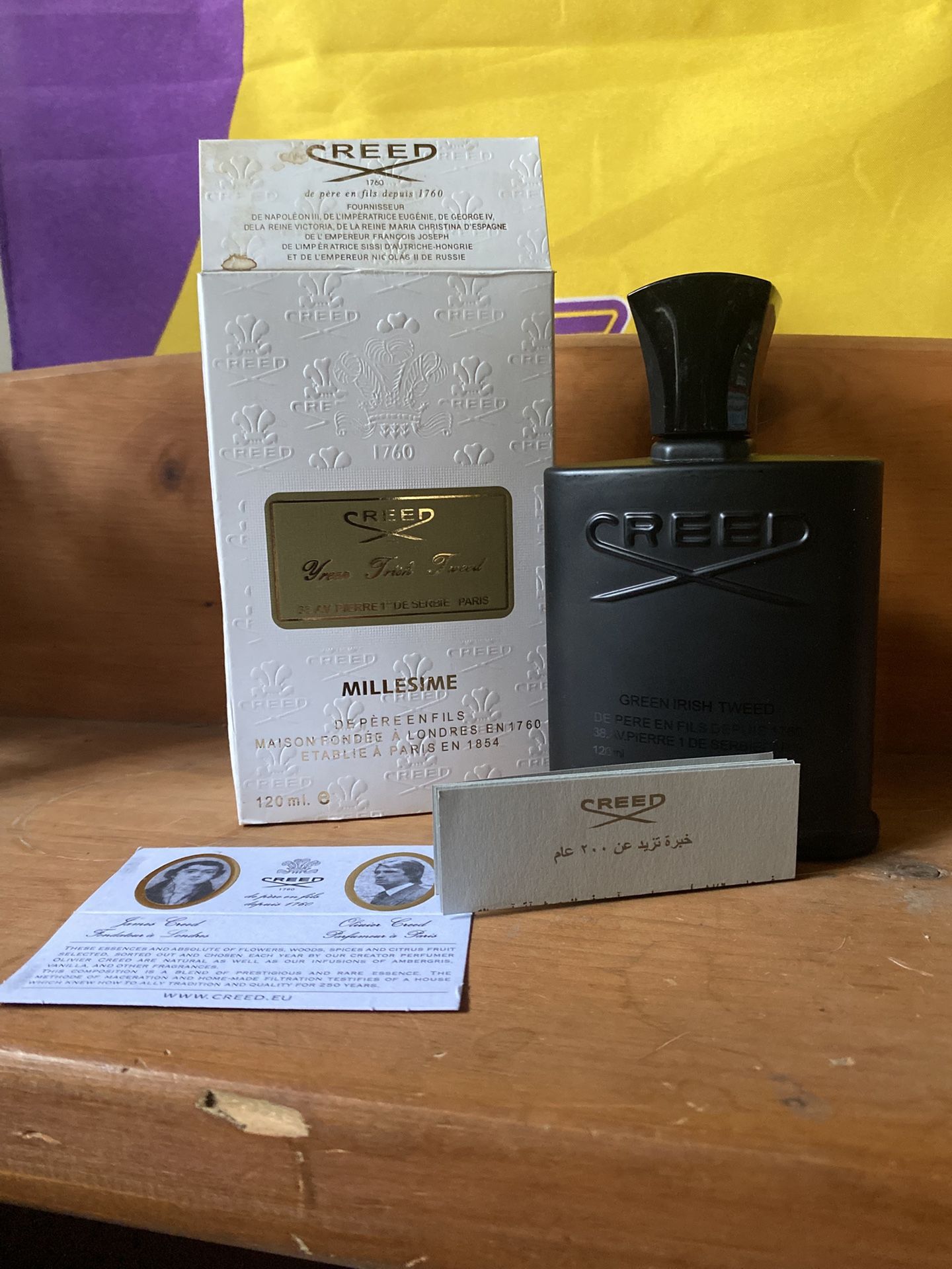 Creed Green Irish tweed 120 ML