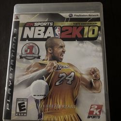 NBA 2K10 PlayStation 3 PS3 Complete In Box