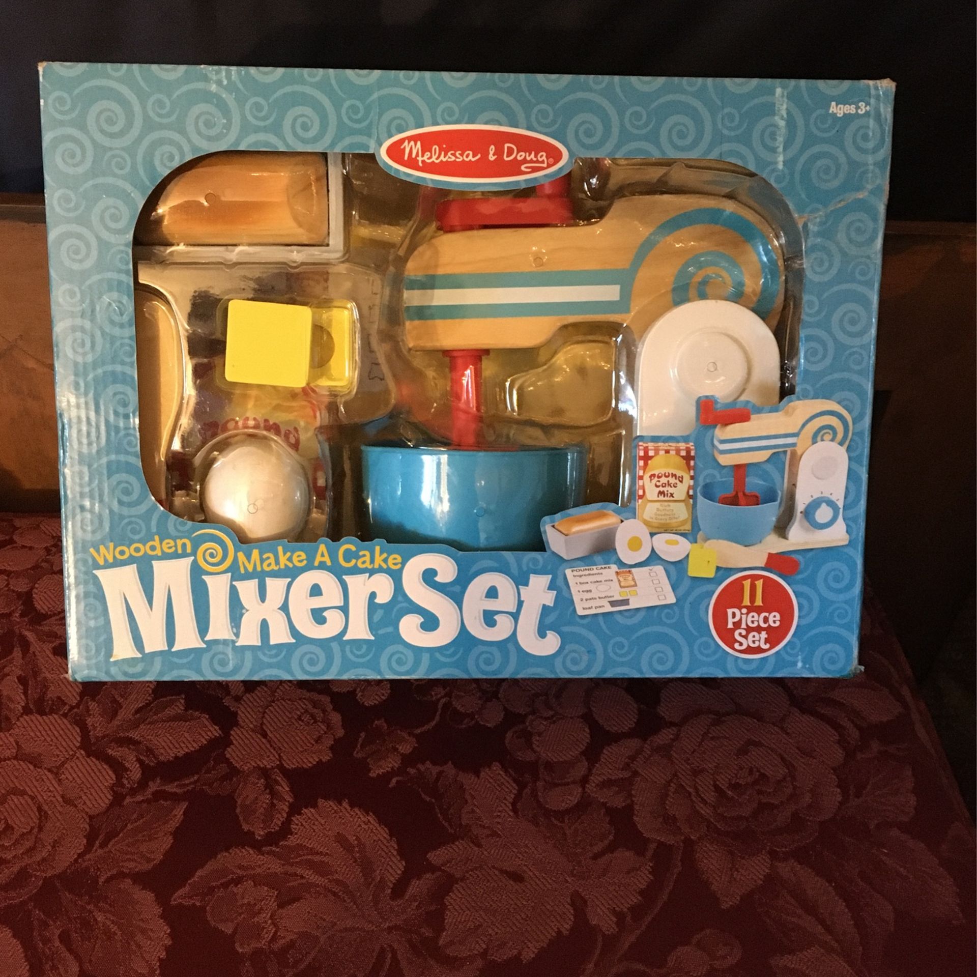 Mixer Set- Wooden Toy