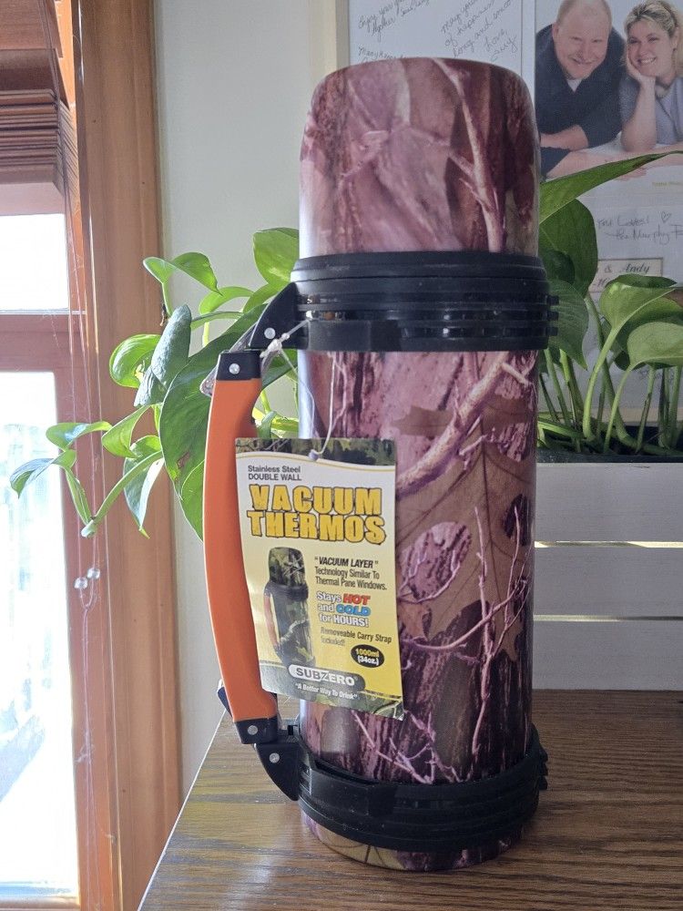 Sub Zero Camouflaged Thermos NEW!