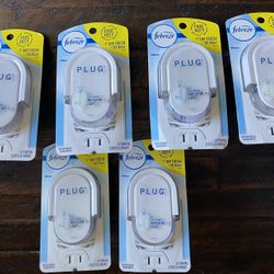 Febreze Odor Eliminating Fade Stopper, Scented Oil Warmers (Pack of 6) PLUG INS ONLY 