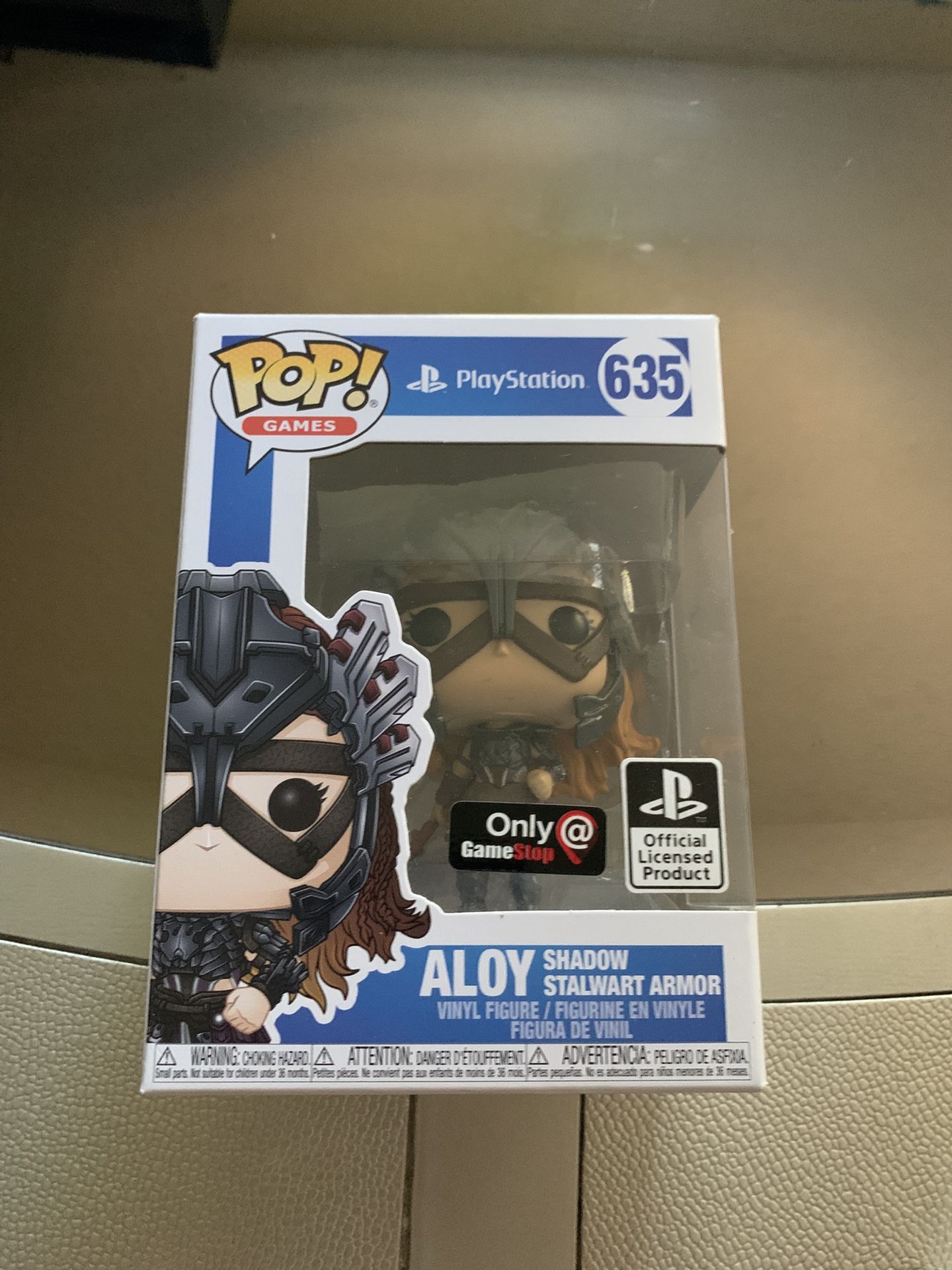 Funko Pop GameStop Aloy Shadow Stalwart Armor