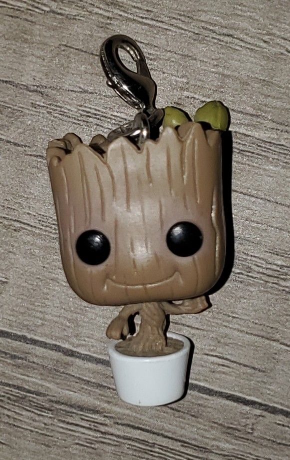 Guardians Of The Galaxy "Groot" Keychain By Funko! Excellent Condition! Used