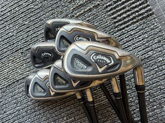 Callaway Fusion lite flex iron set 5-PW,SW