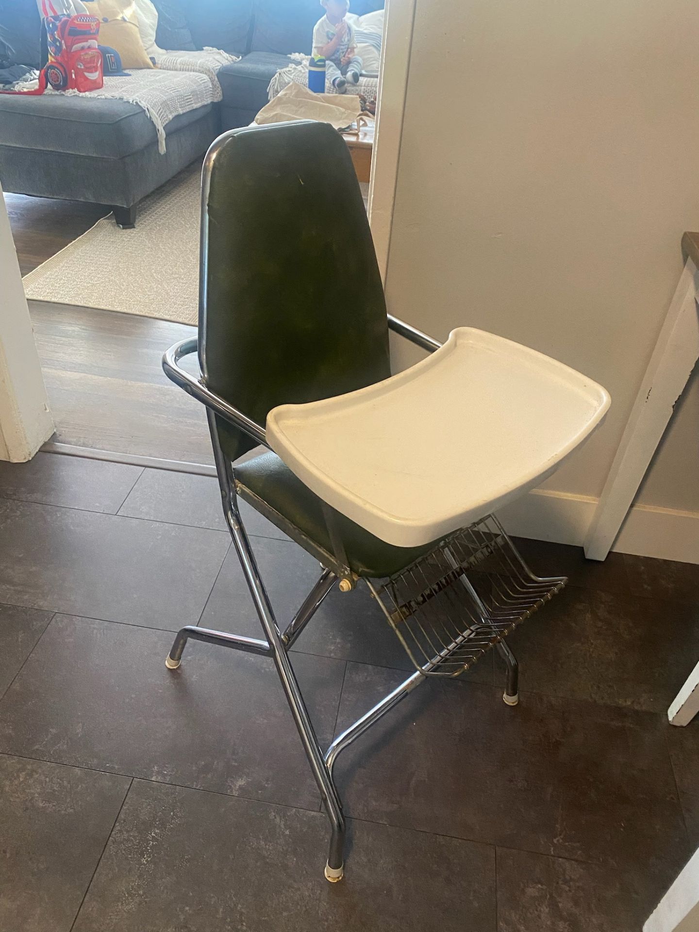 Antique high chair