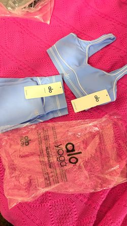 Blue alo two piece set