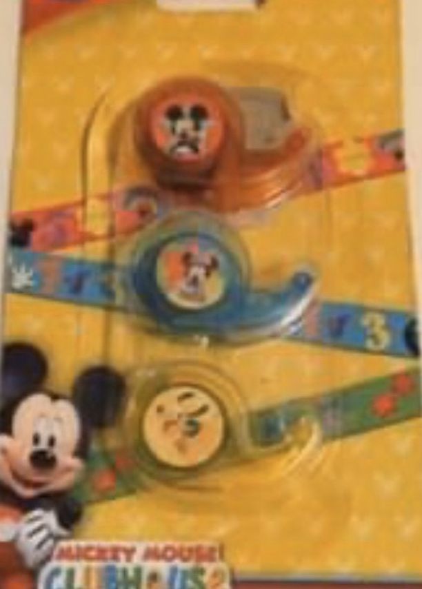 New Disney Mickey Mouse Clubhouse Tape Set Scrapbook Arts Crafts Mini Tape Rolls