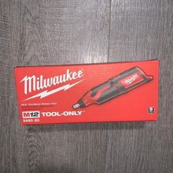 Milwaukee 2460-20 M12 Variable Speed Cordless Rotary Tool, NEW IN BOX , FIRM