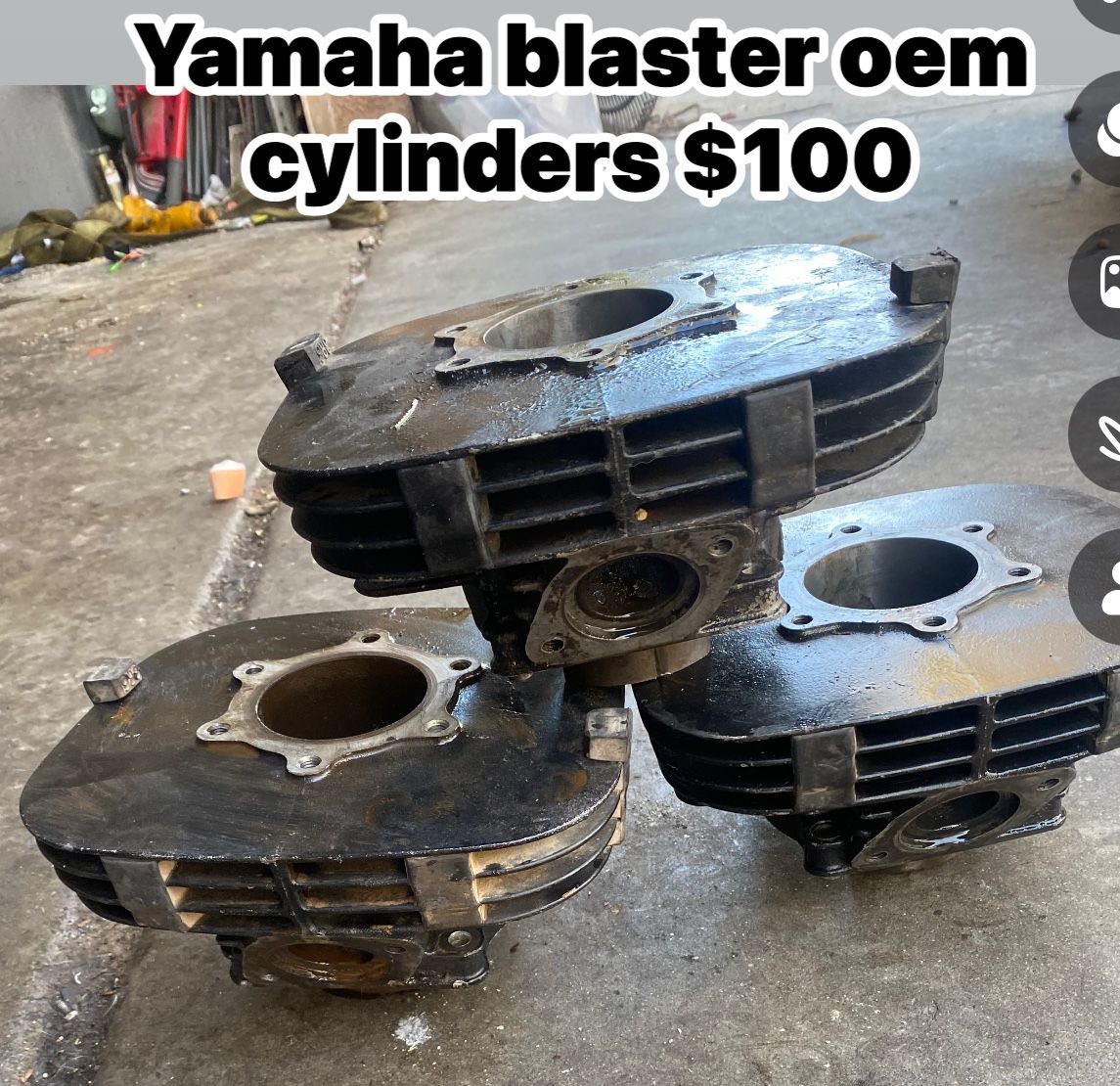 Yamaha Blaster Oem Cylinders $100