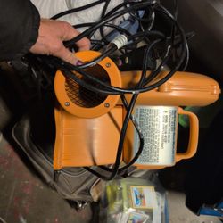 Shunde Huawei W-2L Air Blower, primarily used for inflating bounce houses and other inflatables.