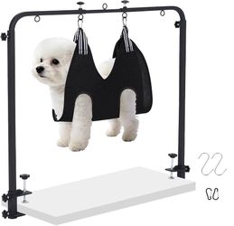 Dog groom clamps