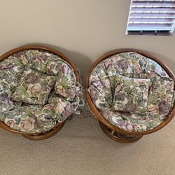 Round Swivel Chairs 