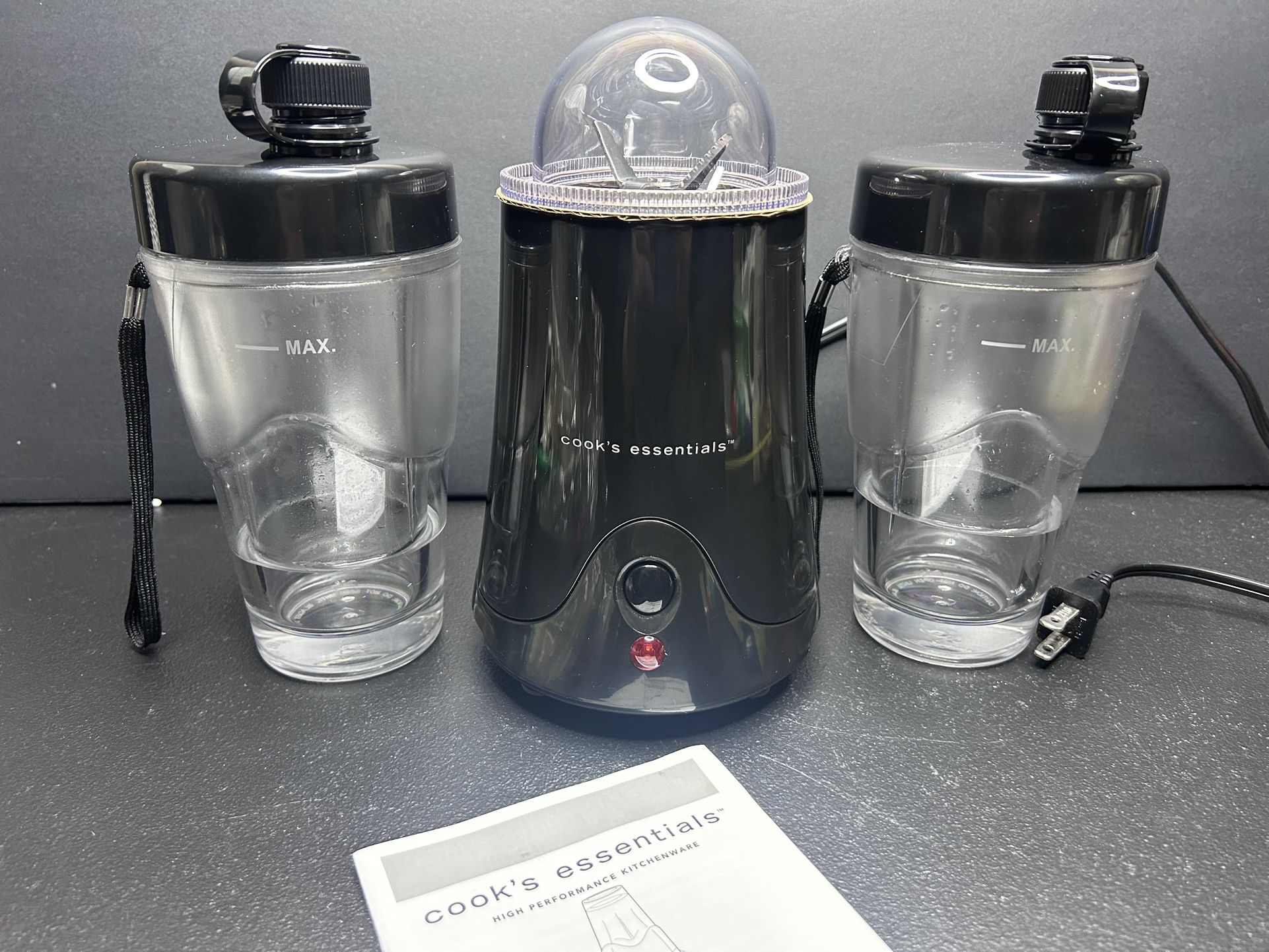 cooks essentials insulated personal blender QCE-382
