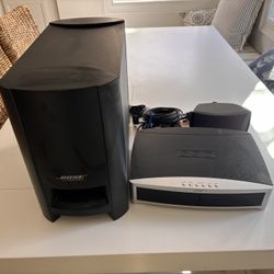 Bose Media Center & Subwoofer