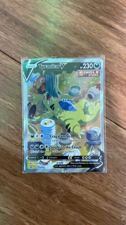 Pokémon TCG Tyranitar V Alternate Art (155/163) SWSH: BATTLE STYLES