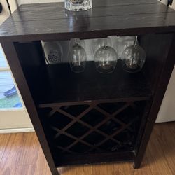 Wine Rack - Dark brown/expressi