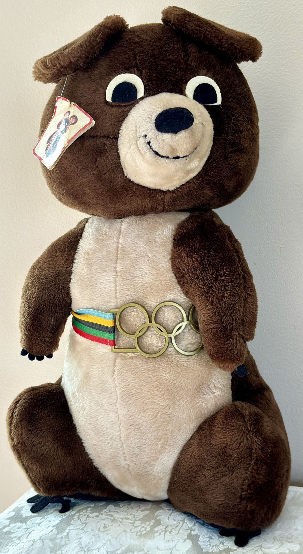 Vintage 1980’s Moscow Olympics Mascot “Misha The Bear” 🔴See Below For Full Description🔴