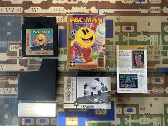 NES Nintendo Pac Man Tengen CIB (Variant) Please Read Description 