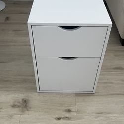 Like New! White File Cabinet 