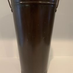 bucket style vase home decor