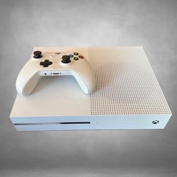 Xbox One S Console + Controller – White