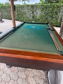 Outdoor Pool table