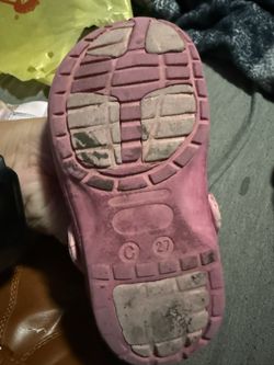 Girl Pink Sandals Size C27