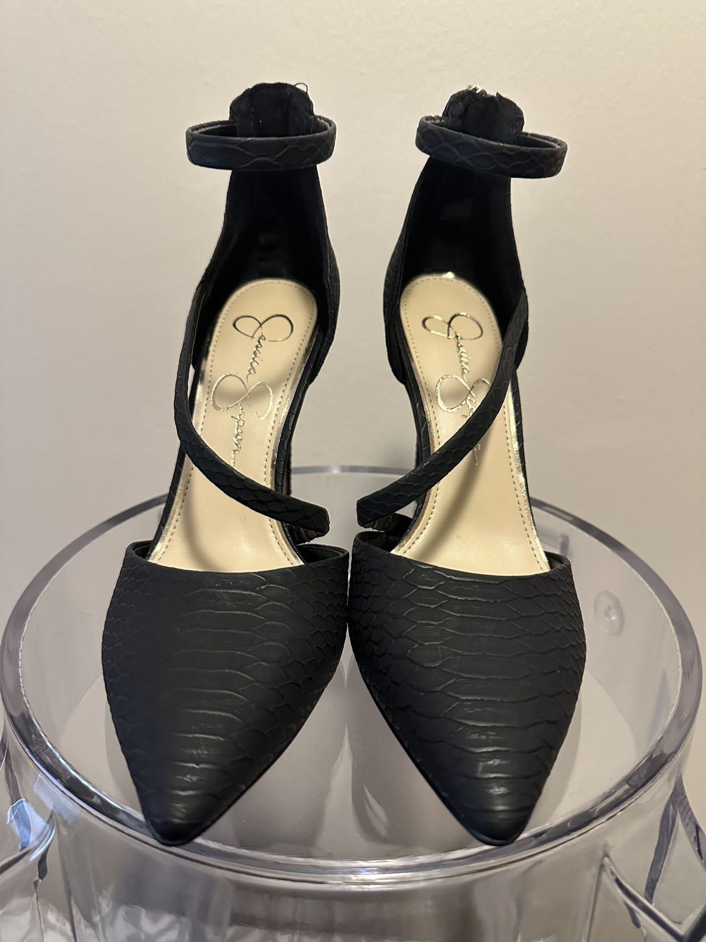 Jessica Simpson Black Heels