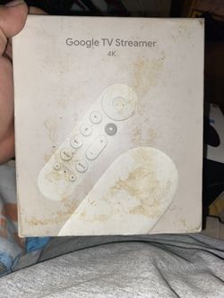 Google TV Streamer 4K with Voice Search Remote 
