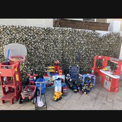 Toddler and kids outdoor play and toys