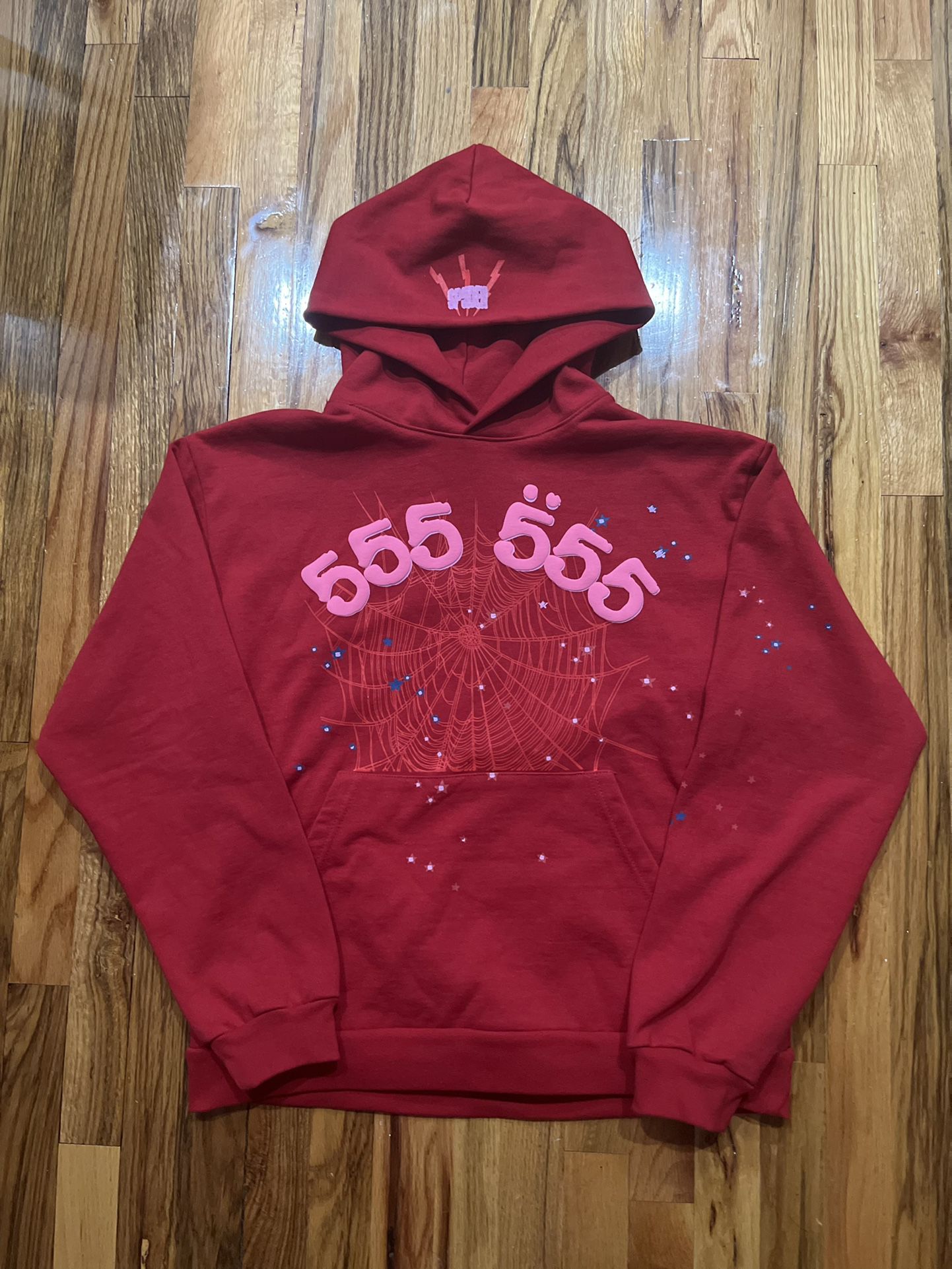 Sp5der Young Thug 555555 Angel Pullover Hoodie And Pants