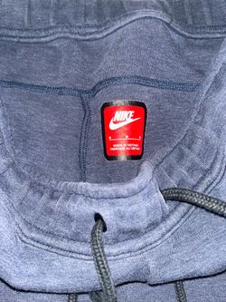 Nike tech sweats blue size medium