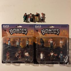 Homies Figures Sets 3&4 Series 13 Brand New Sealed