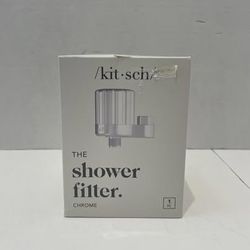 Kitsch Shower Filter chrome BRAND NEW