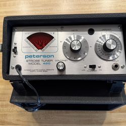 Peterson Strobe Tuner