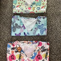 Short Sleeve Scrub Shirts