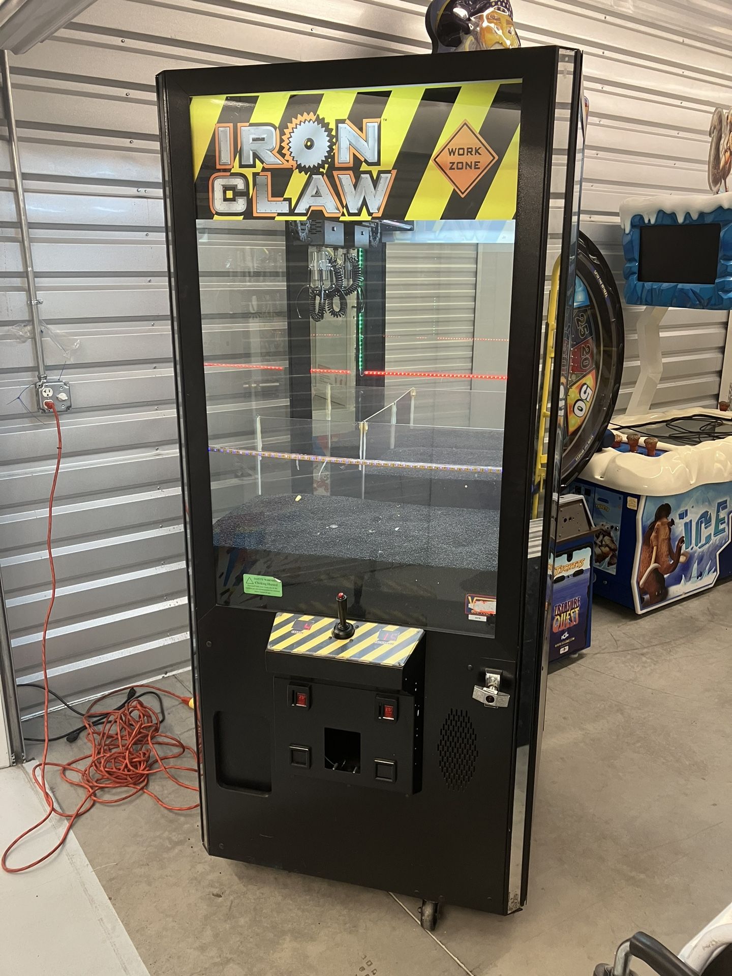 36” ICE IRON Claw Machine Arcade Game